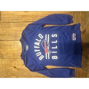 Buffalo Bills Youth Long Sleeve Shirt Size 10 12 Boys NFL Football Buffalo Bills